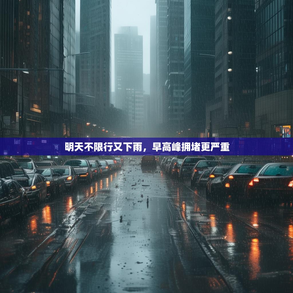 明天不限行又下雨，早高峰拥堵更严重