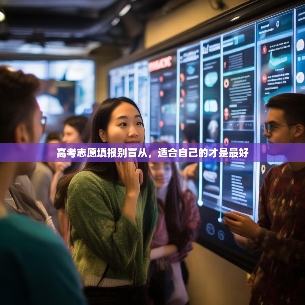 高考志愿填报别盲从,适合自己的才是最好 高考志愿填报别盲从,适合自己的才是最好